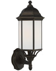 Sea Gull Lighting Sevier Uplight Outdoor Wall Lantern with Bulb