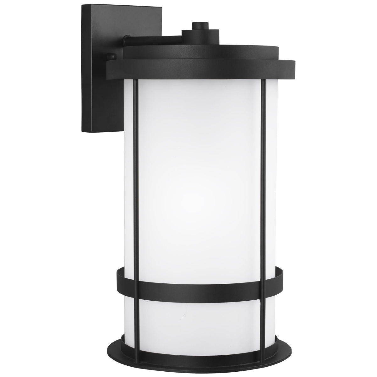 Sea Gull Lighting Wilburn Extra Large 12&quot; 1-Light Outdoor Wall Lantern