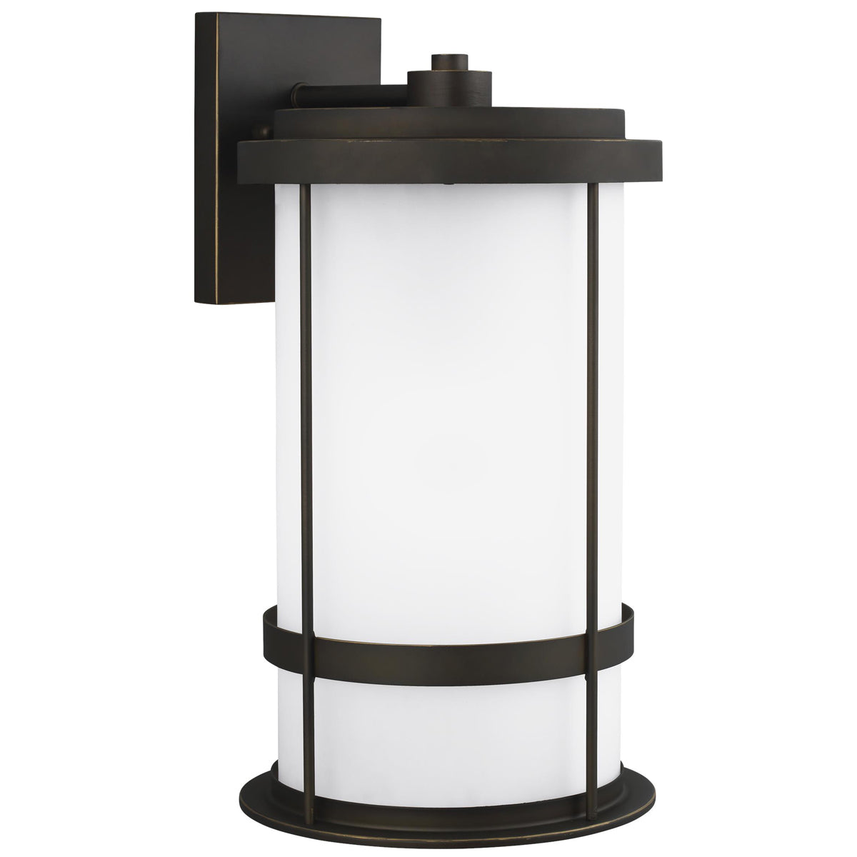 Sea Gull Lighting Wilburn Extra Large 12&quot; 1-Light Outdoor Wall Lantern