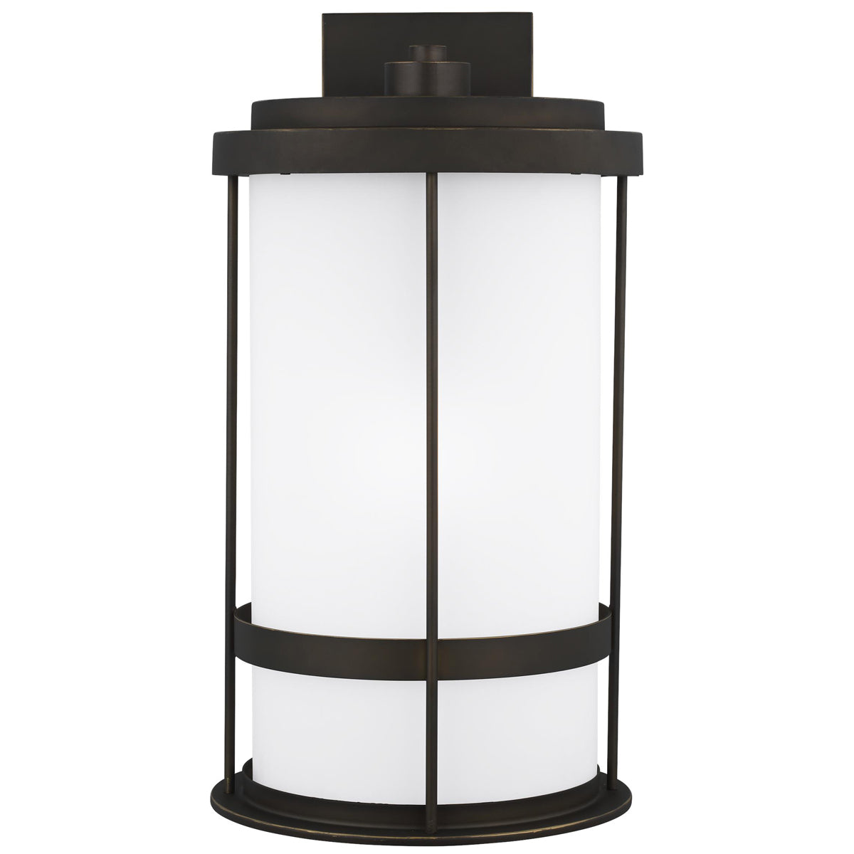 Sea Gull Lighting Wilburn Extra Large 12&quot; 1-Light Outdoor Wall Lantern