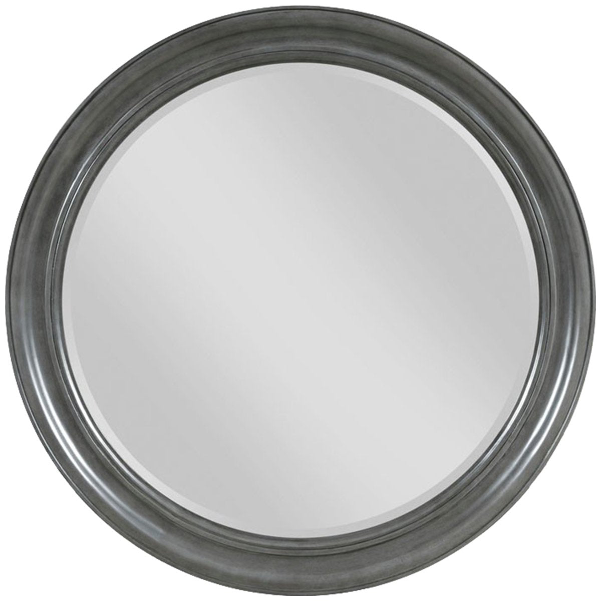 Woodbridge Furniture Round Mirror - Charcoal