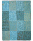 Louis de Poortere Vintage Multi 8015 Azur Rug