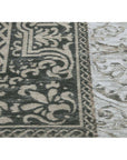 Louis de Poortere Vintage Multi 8101 Black and White Rug