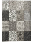 Louis de Poortere Vintage Multi 8101 Black and White Rug