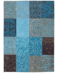 Louis de Poortere Vintage Multi 8105 Turquoise Rug