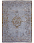 Louis de Poortere Fading World Medaillon 8257 Grey Ebony Rug