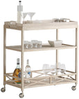 Lexington Malibu Anacapa Metal Bar Cart