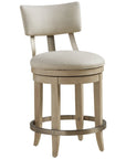 Lexington Malibu Cliffside Swivel Upholstered Counter Stool