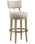 Lexington Malibu Cliffside Swivel Upholstered Bar Stool