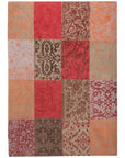 Louis de Poortere Vintage Patchwork 8370 Foliage Rug, 4'7" x 6'7"