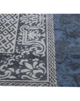 Louis de Poortere Vintage Multi 8108 Bleu Denim Rug