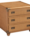 Lexington Barclay Butera Laguna Sapphire Woven Trunk End Table