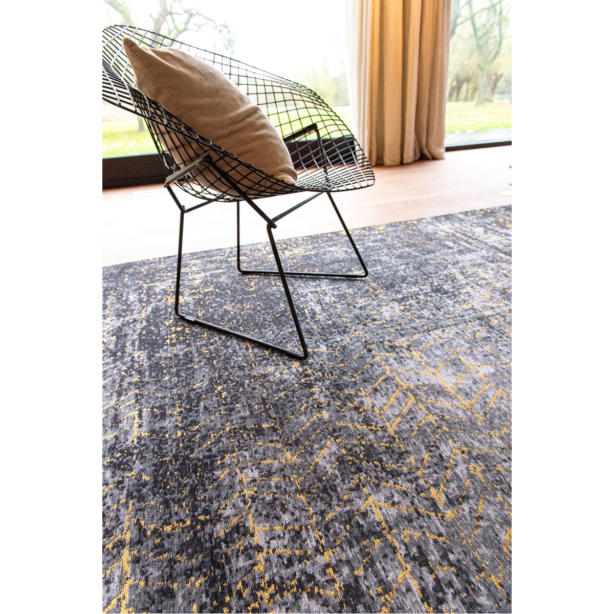 Louis de Poortere Mad Men Jacob&#39;s Ladder 8422 Broadway Glitter Rug