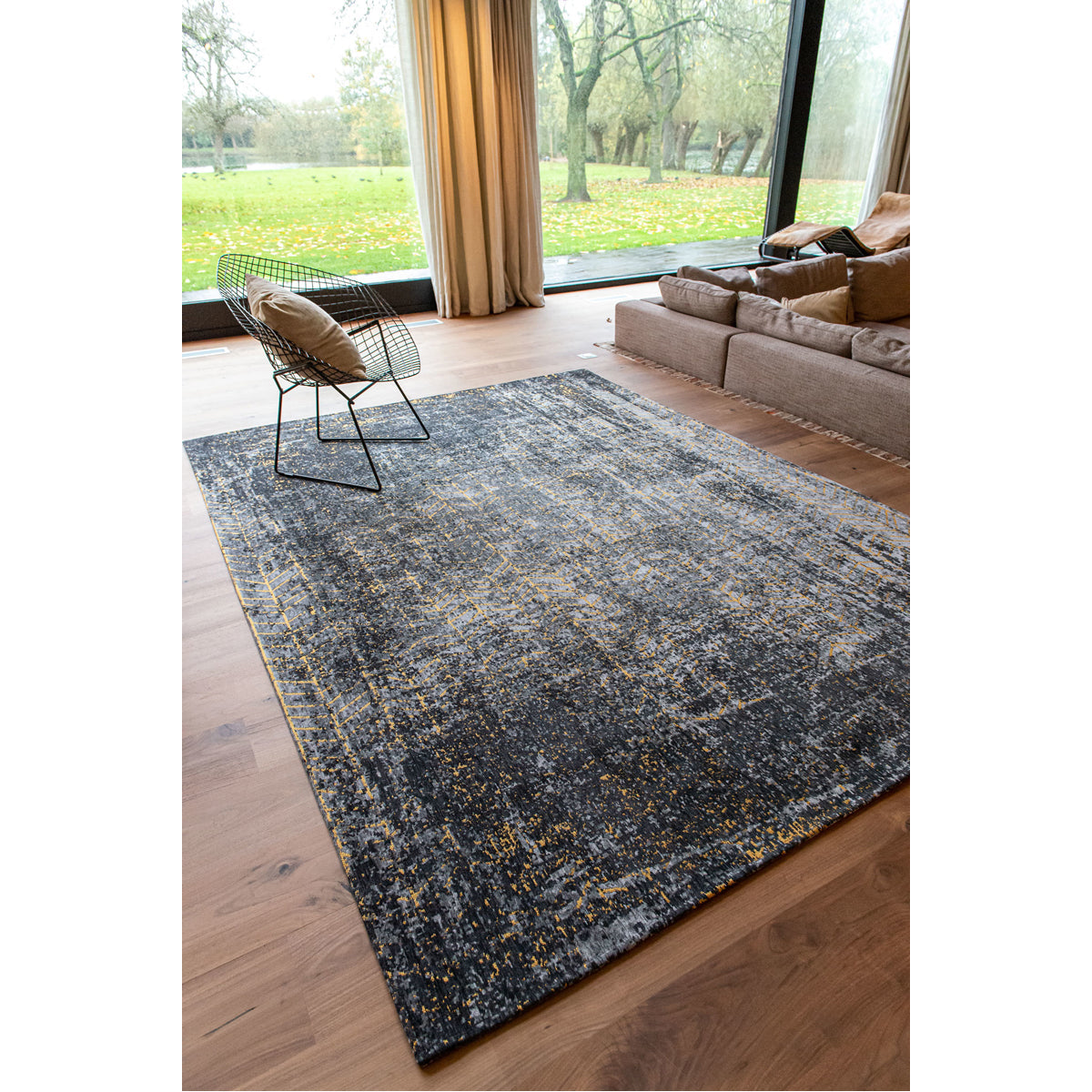 Louis de Poortere Mad Men Jacob&#39;s Ladder 8422 Broadway Glitter Rug