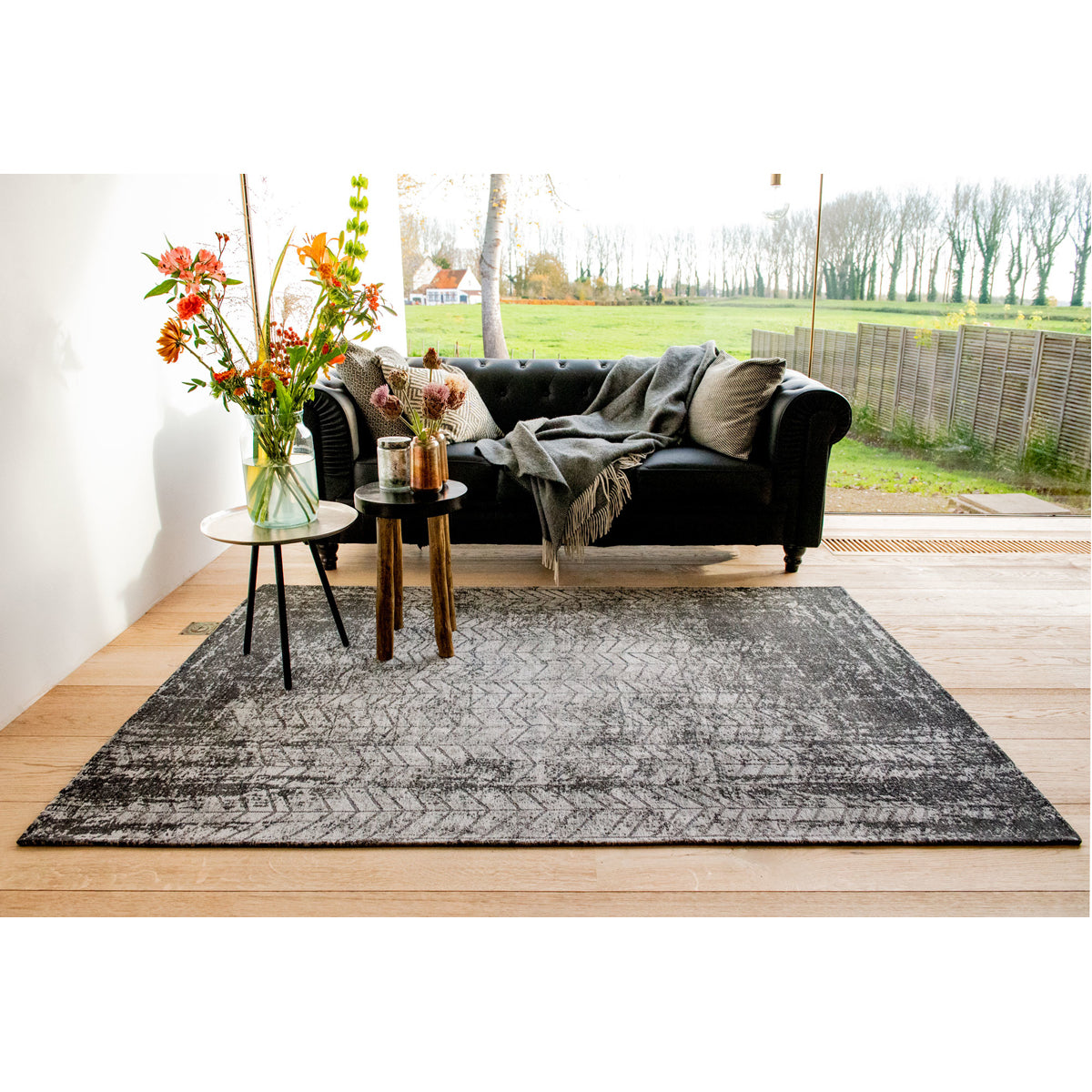 Louis de Poortere Mad Men Jacob&#39;s Ladder 8425 Harlem Contrast Rug