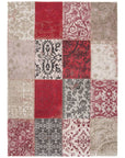 Louis de Poortere Vintage Multi 8985 Antwerp Red Rug