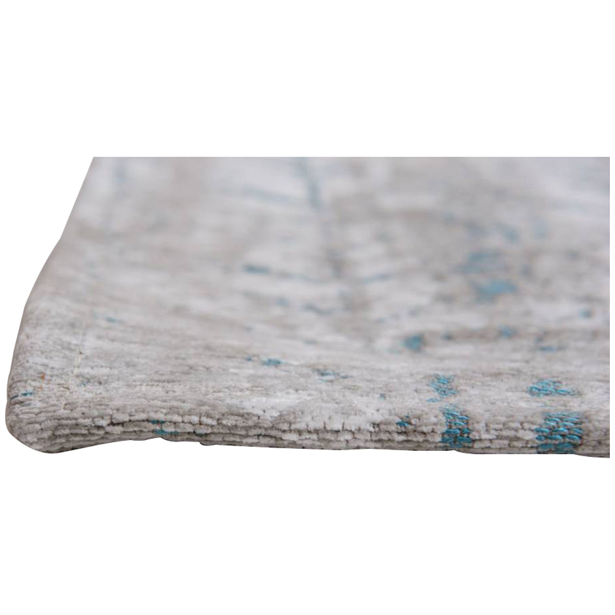 Louis de Poortere Mad Men Jacob&#39;s Ladder 8927 Tribeca Blue Rug