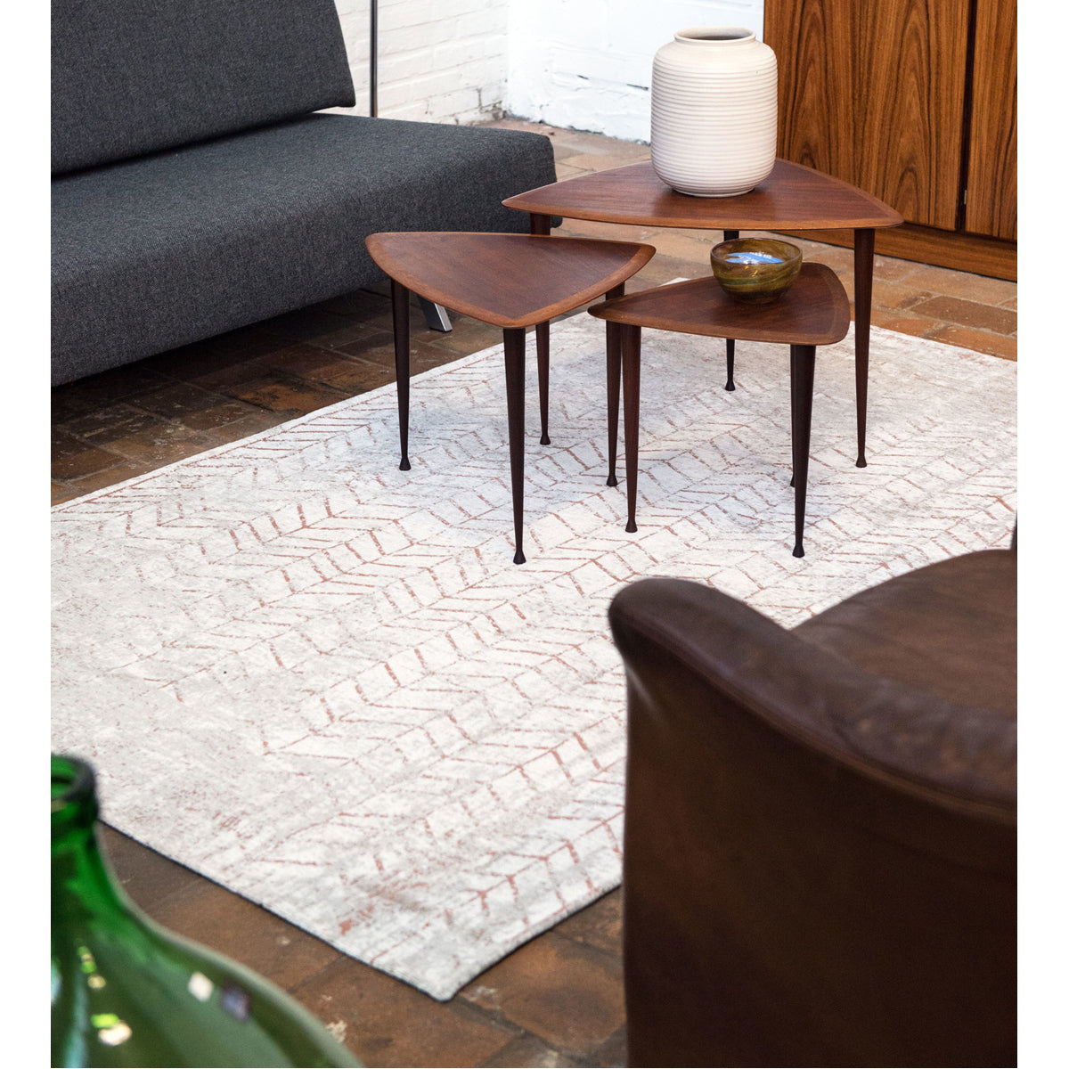 Louis de Poortere Mad Men Jacob&#39;s Ladder 8951 Coppertone Rug