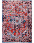 Louis de Poortere Antiquarian Heriz Antique 8703 Classic Brick Rug