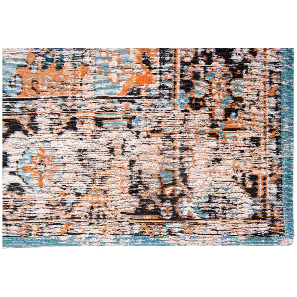 Louis de Poortere Antiquarian Heriz Antique 8705 Seray Orange Rug