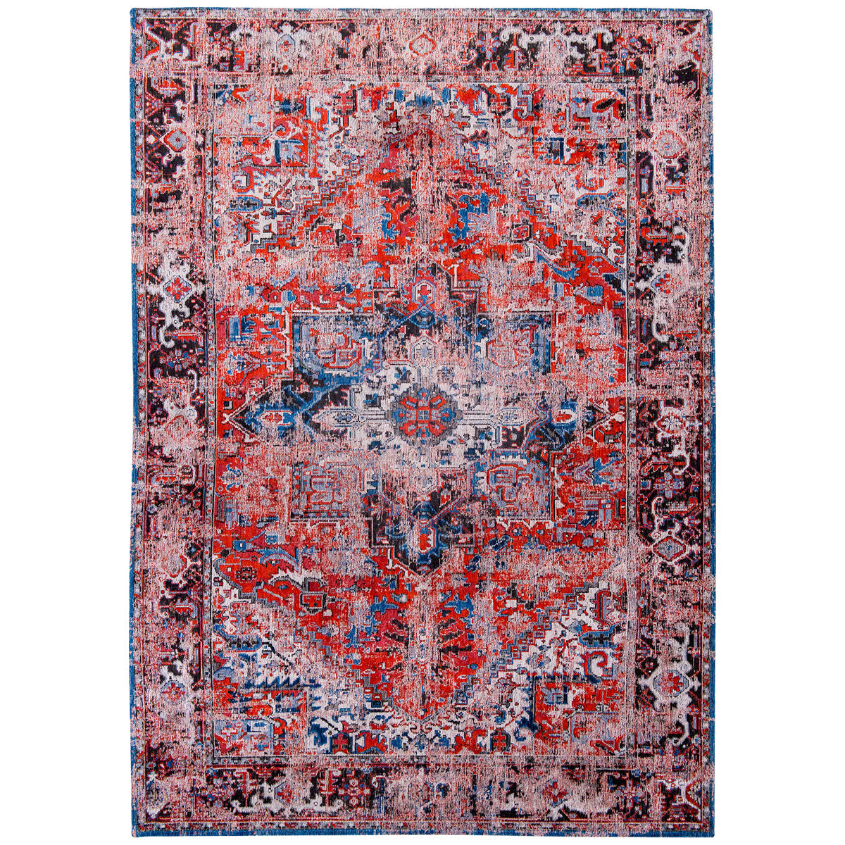 Louis de Poortere Antiquarian Antique Heriz 8703 Rug, 9&#39;6&quot; x 12&#39;10&quot;