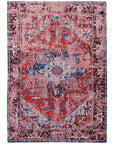 Louis de Poortere Antiquarian Antique Heriz 8703 Rug, 9'6" x 12'10"