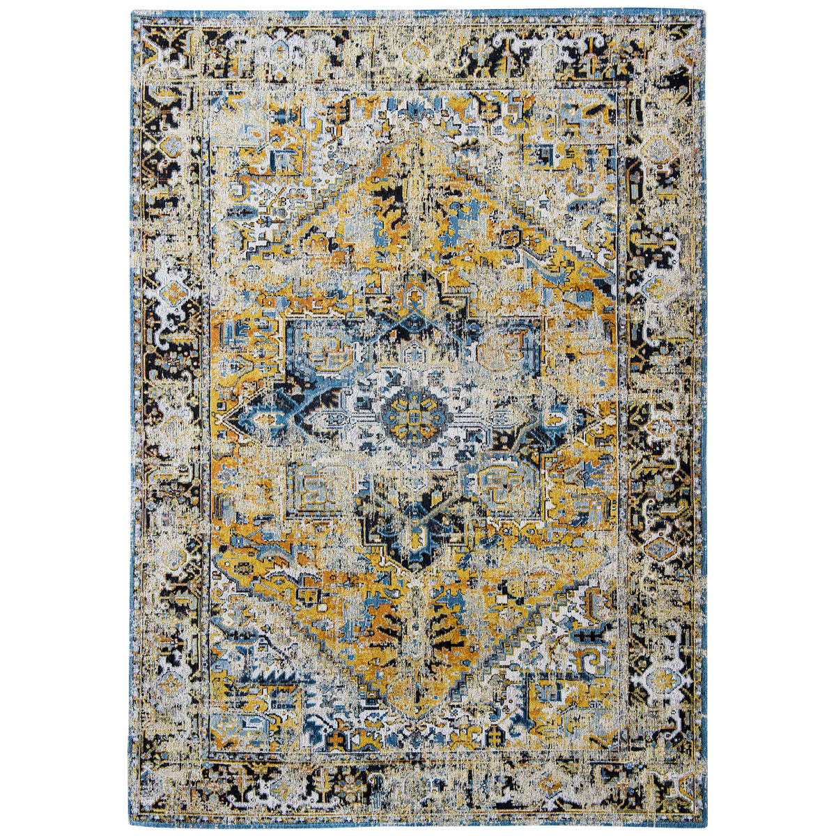 Louis de Poortere Antiquarian Antique Heriz 8704 Rug, 9&#39;6&quot; x 12&#39;10&quot;