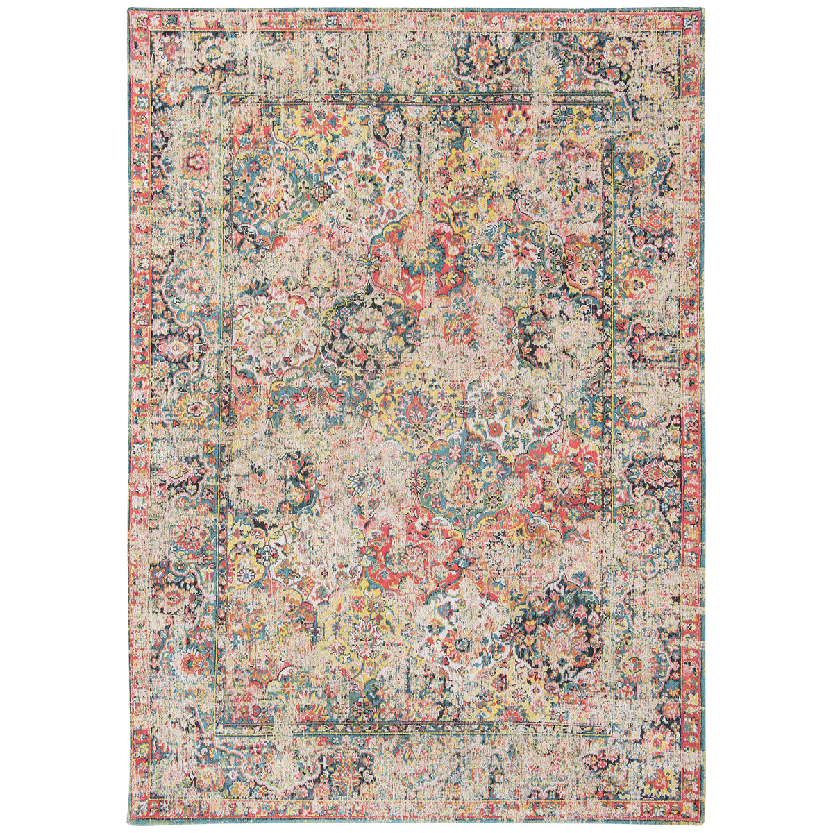 Louis de Poortere Antiquarian Antique Bakhtiari 8712 Rug, 9&#39;6&quot;x12&#39;10&quot;