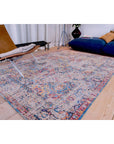 Louis de Poortere Antiquarian Bakhtiara Antique 8713 Khedive Multi Rug