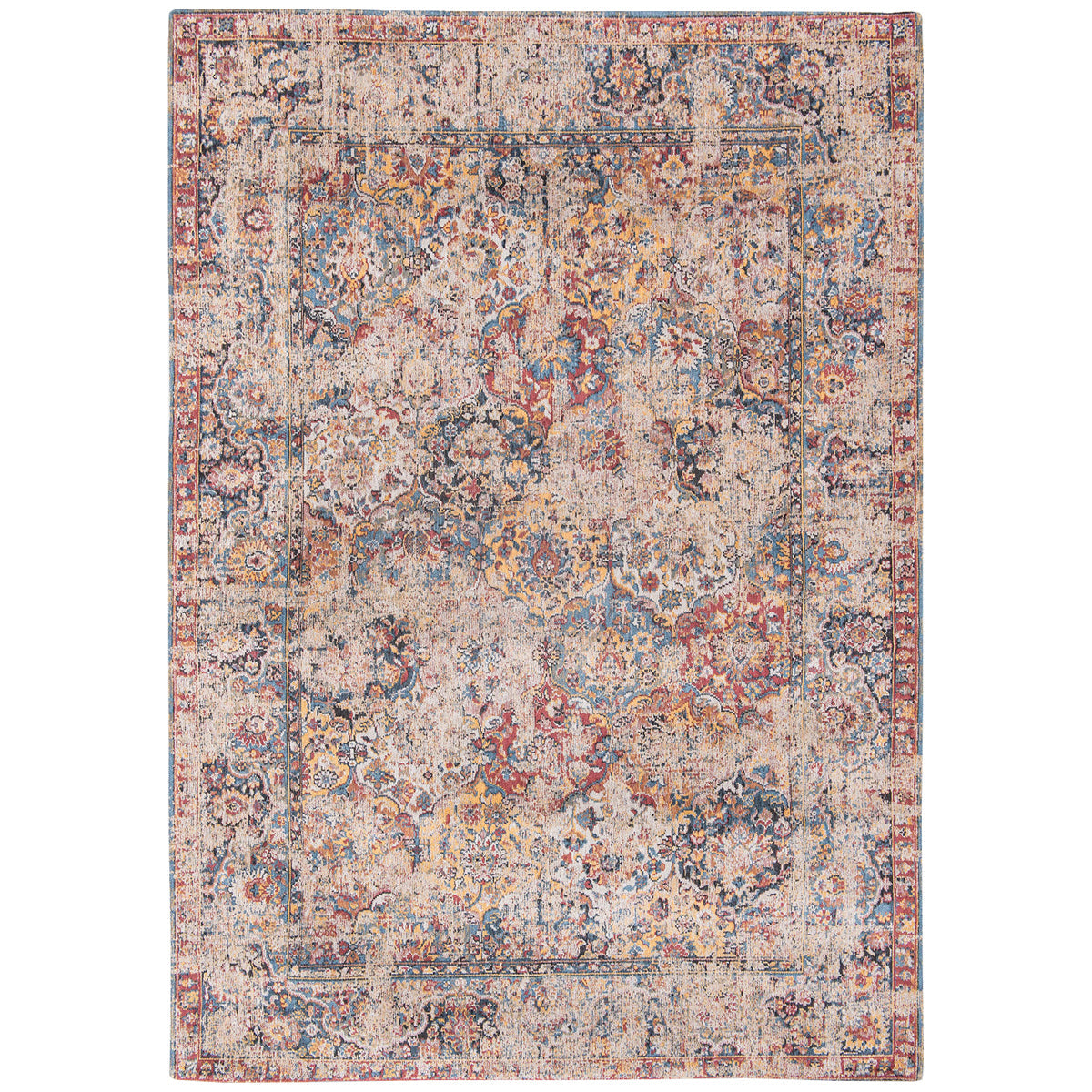 Louis de Poortere Antiquarian Antique Bakhtiari 8713 Rug, 9&#39;6&quot;x12&#39;10&quot;