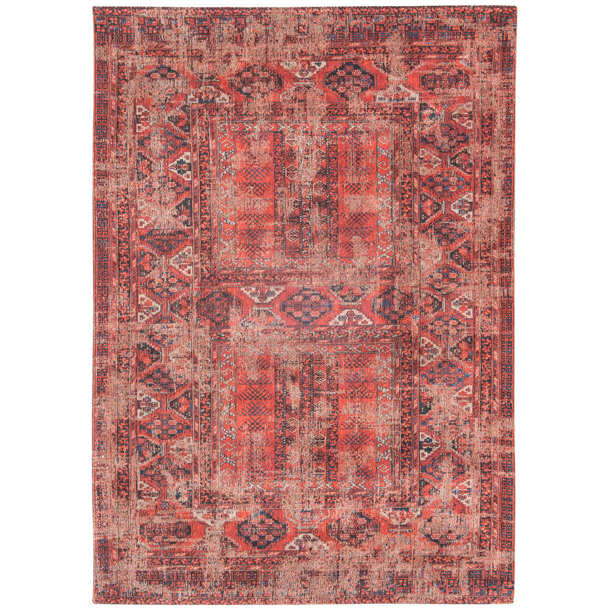 Louis de Poortere Antiquarian Antique Hadschlu 8719 Rug, 9&#39;6&quot; x 12&#39;10&quot;