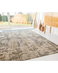 Louis de Poortere Antiquarian Hadschlu Antique 8720 Agha Old Gold Rug