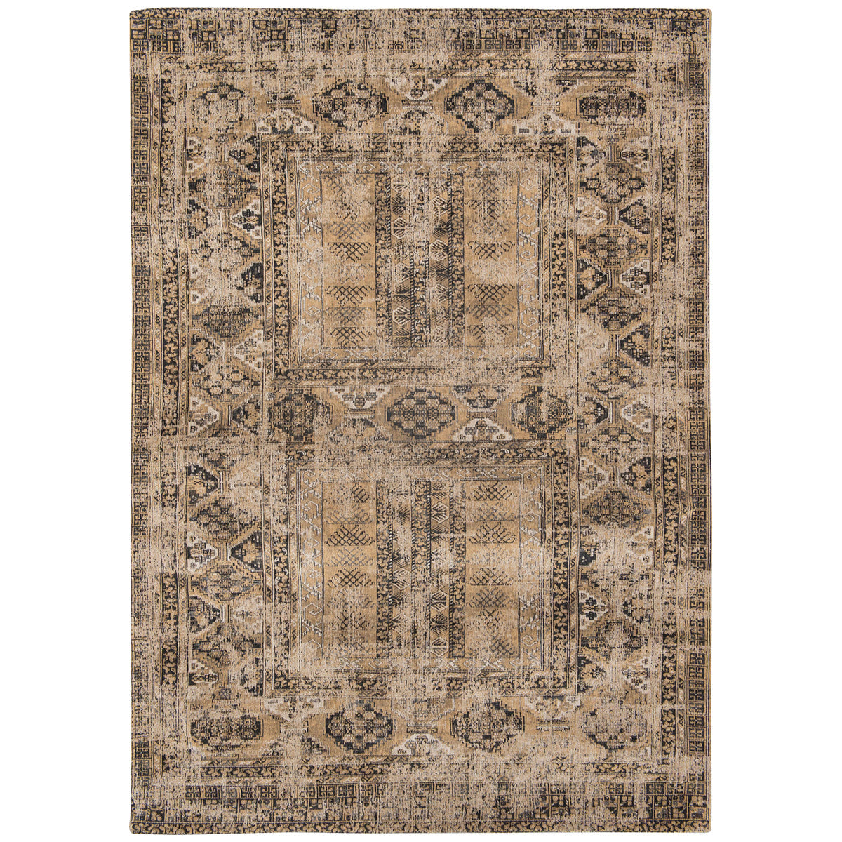 Louis de Poortere Antiquarian Antique Hadschlu 8720 Rug, 9&#39;6&quot; x 12&#39;10&quot;