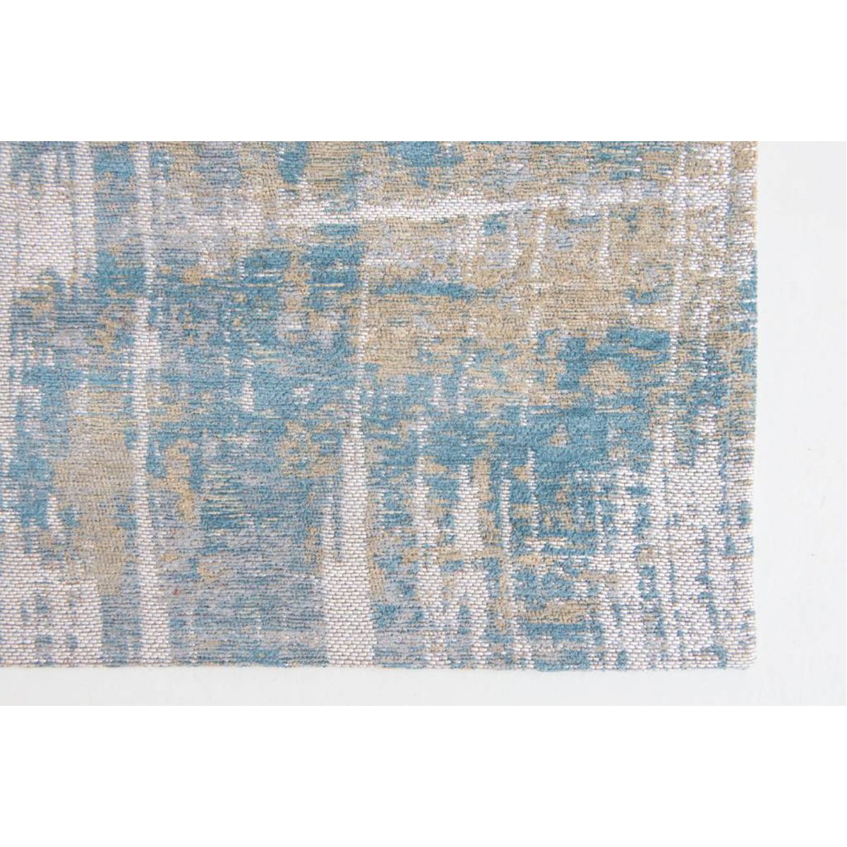 Louis de Poortere Atlantic Streaks 8718 Long Island Blue Rug