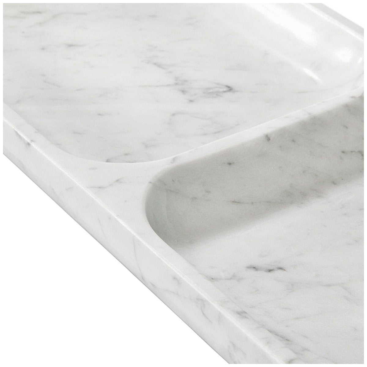 Interlude Home Alia Dual Section Tray