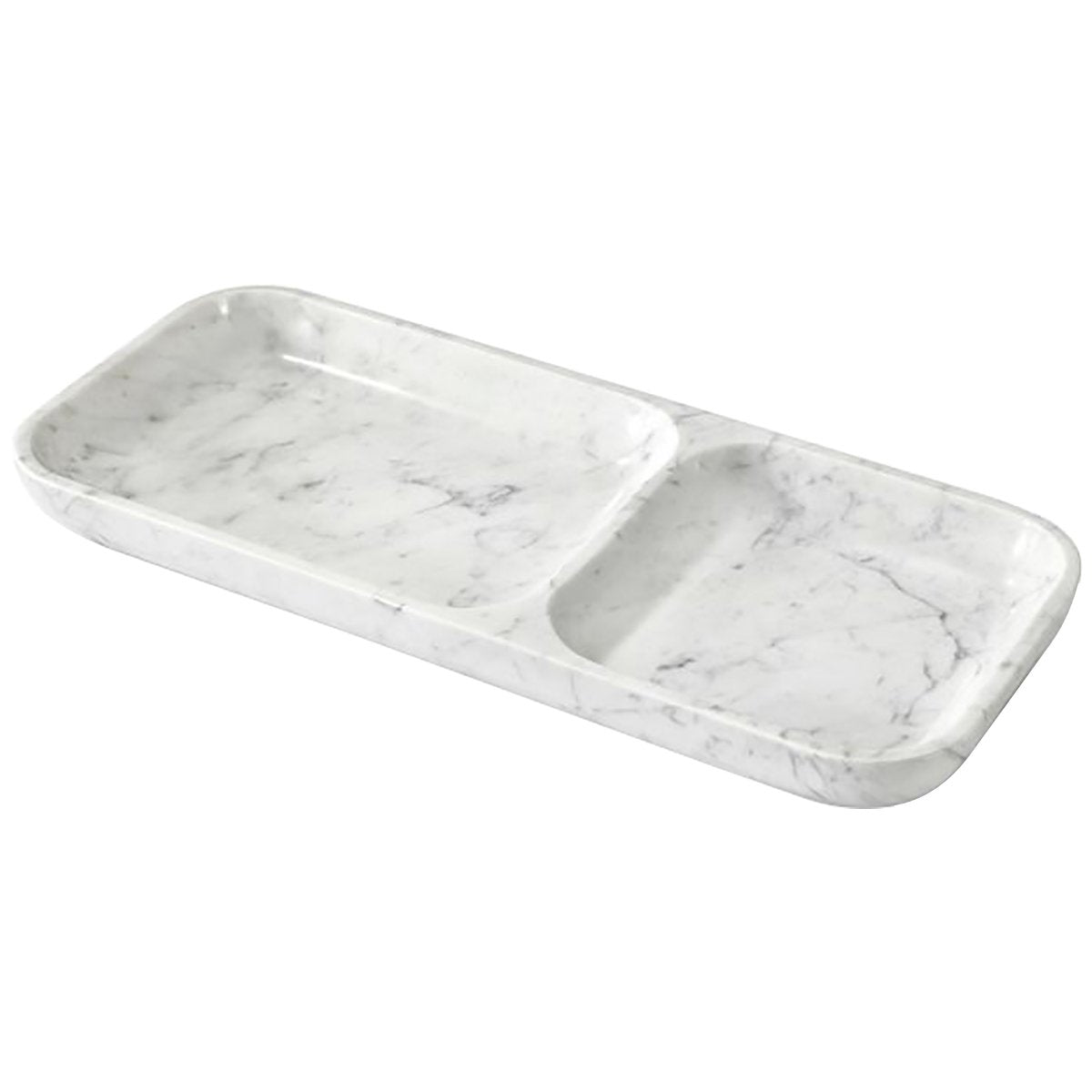 Interlude Home Alia Dual Section Tray