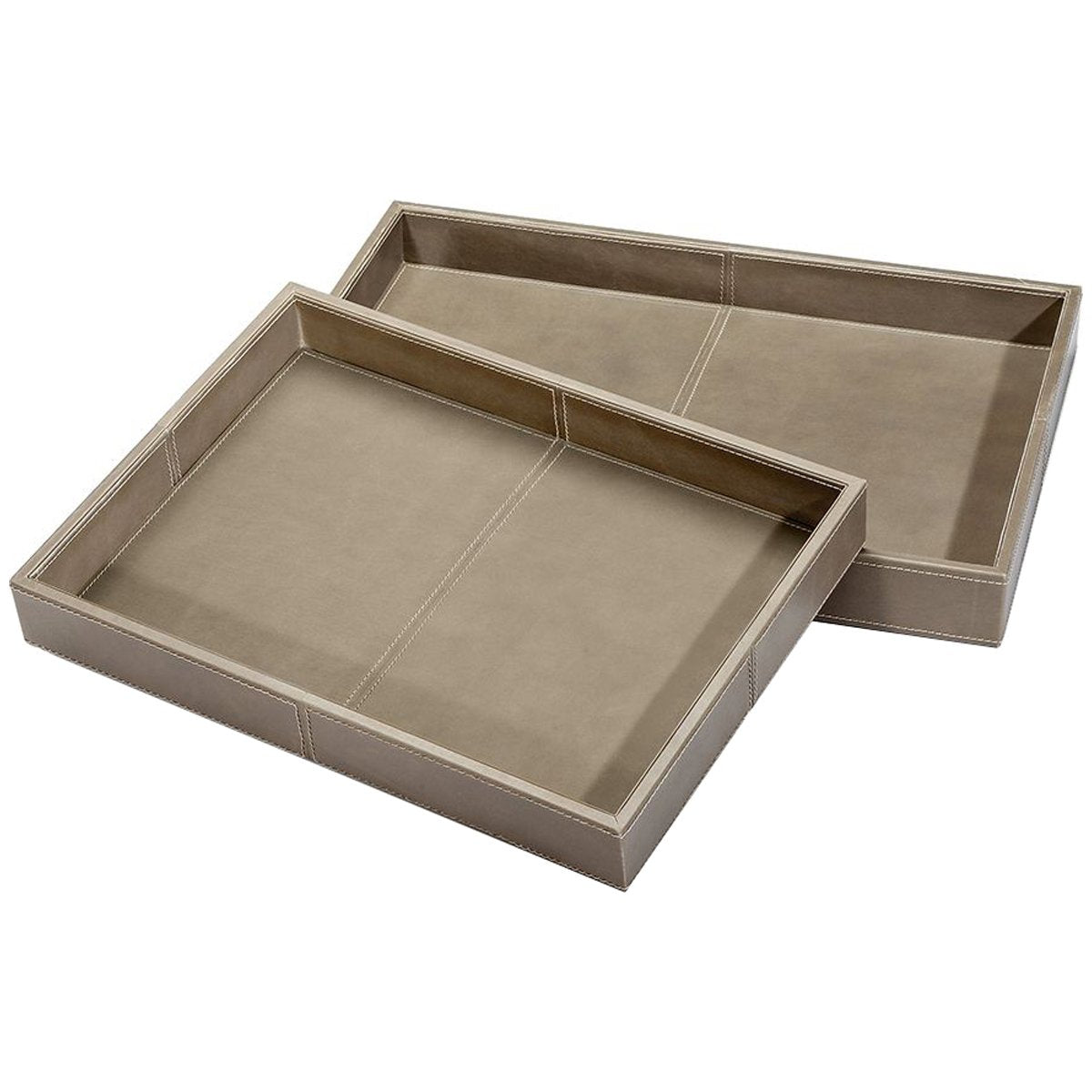 Interlude Home Nadine Rectangular Trays, 2-Piece Set