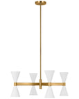 Feiss Albertine Large Linear Chandelier