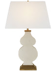 Visual Comfort Anita Table Lamp with Linen Shade