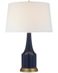 Visual Comfort Sawyer Table Lamp with Linen Shade