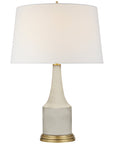 Visual Comfort Sawyer Table Lamp with Linen Shade