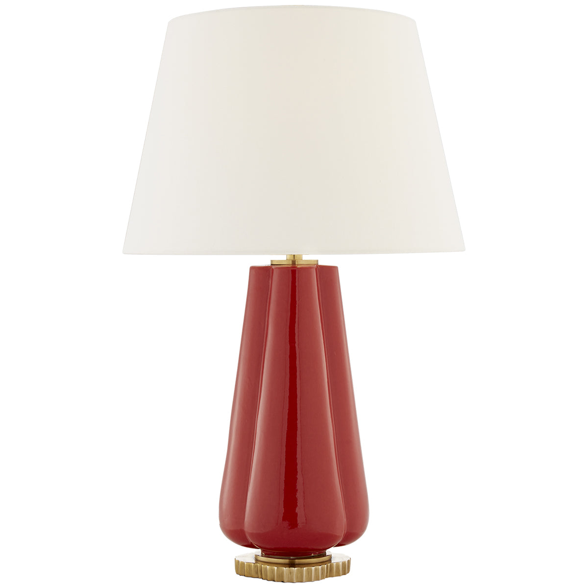 Visual Comfort Penelope Table Lamp with Linen Shade