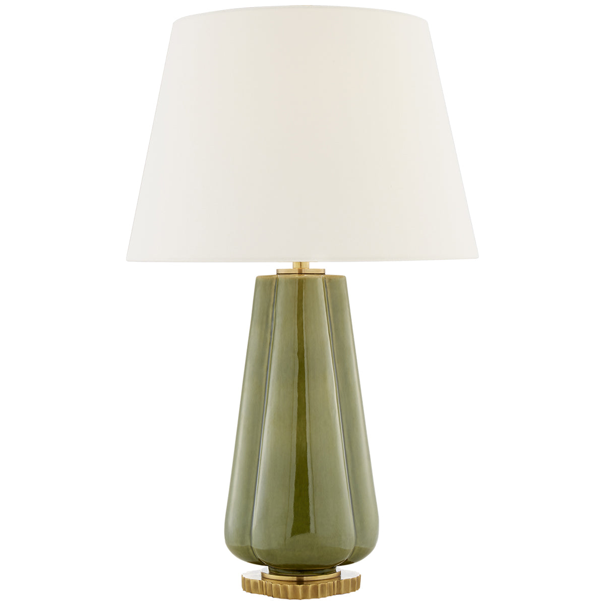 Visual Comfort Penelope Table Lamp with Linen Shade