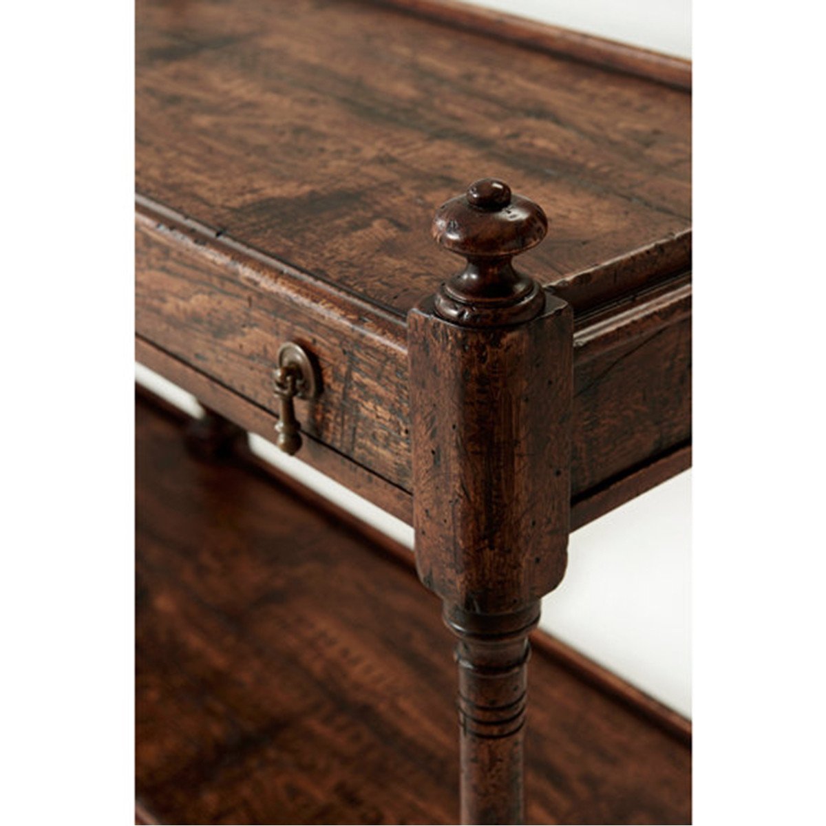 Theodore Alexander Victory Oak Carter Console Table