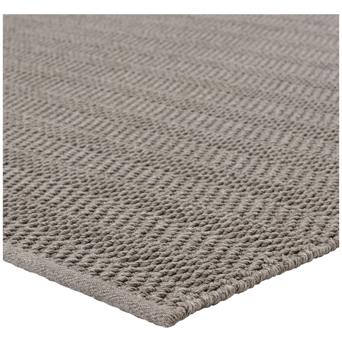 Jaipur Altitude Saeler Stripes Textured Gray ALD01 Rug