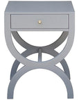 Worlds Away One Drawer Side Table