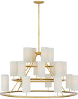 Visual Comfort Trevi XL 3-Tier Chandelier