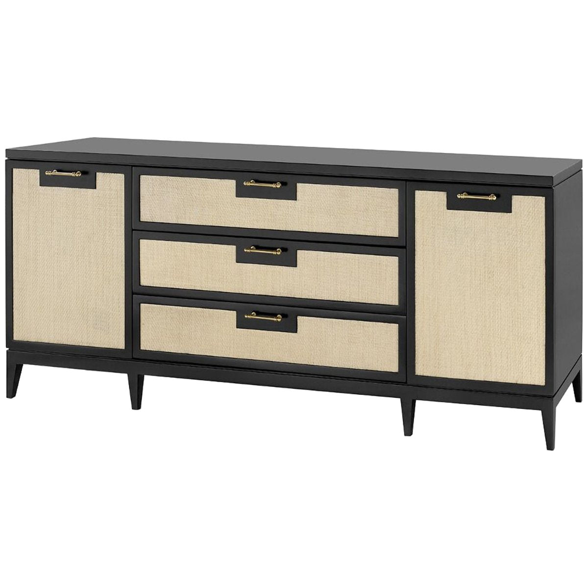 Villa &amp; House Astor 3-Drawer and 2-Door Cabinet