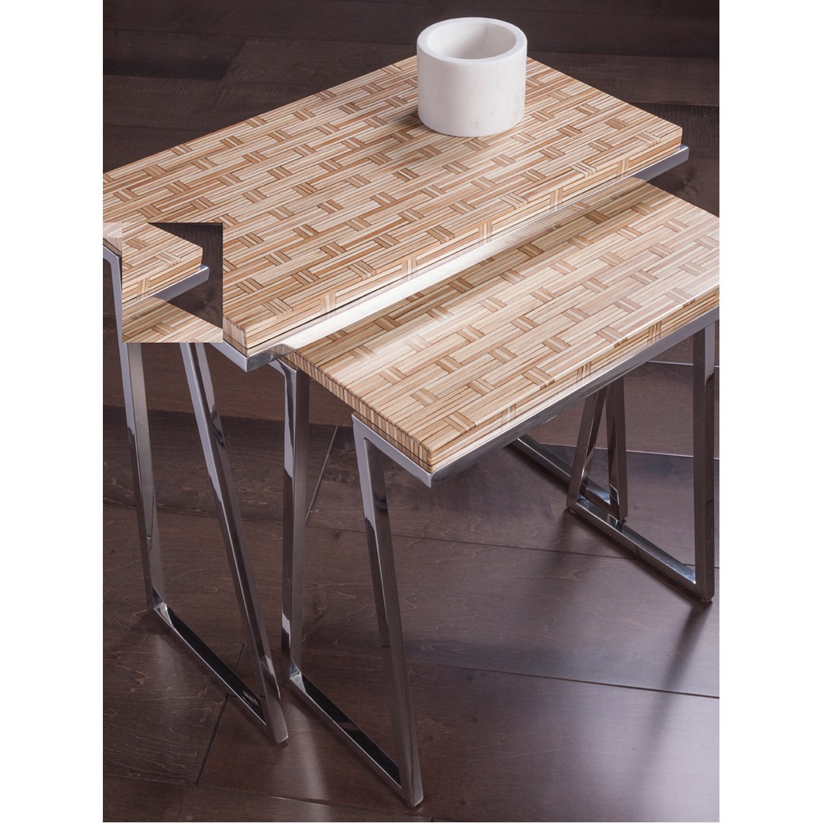 Artistica Home Thatch Nesting Tables 2126-958