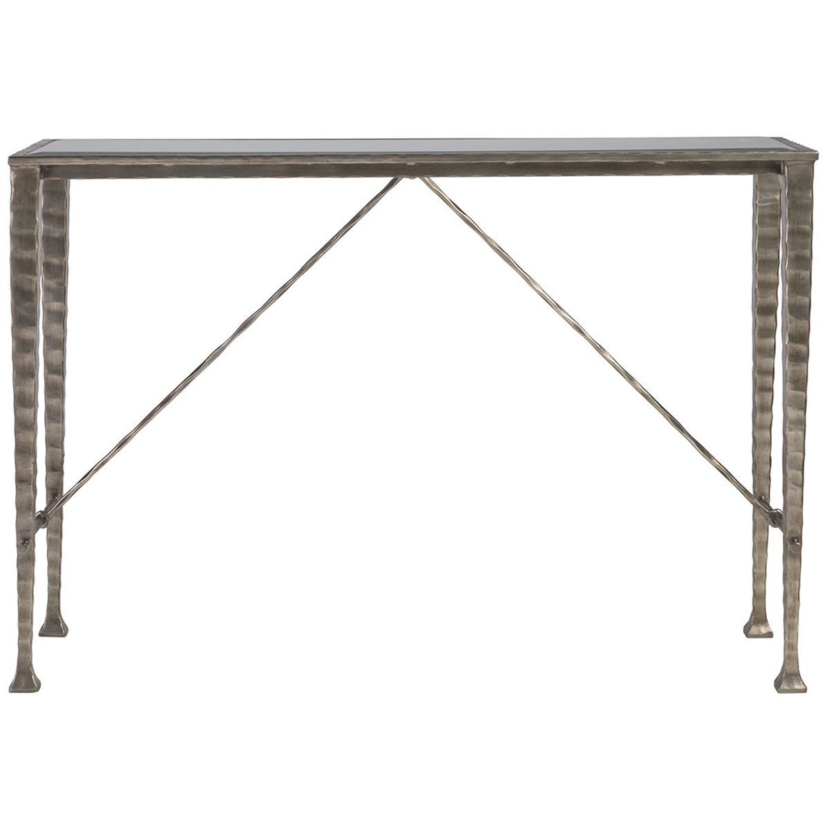 Artistica Home Cortona Console with Glass Top 2129-967C